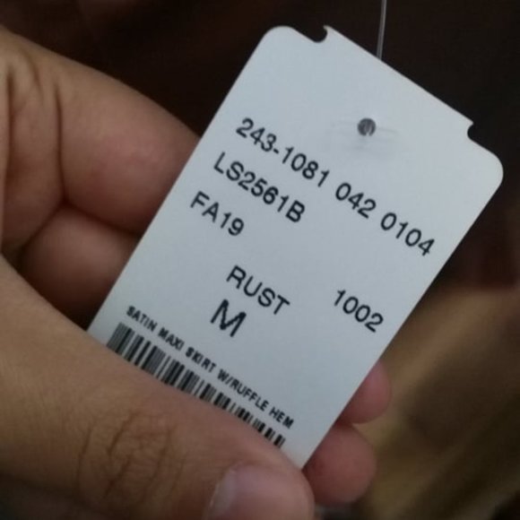 Lock and Key silk maxi skirt - Picture 6 of 8